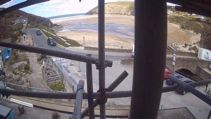 Web camera Mawgan Porth, Cornwall, South West。